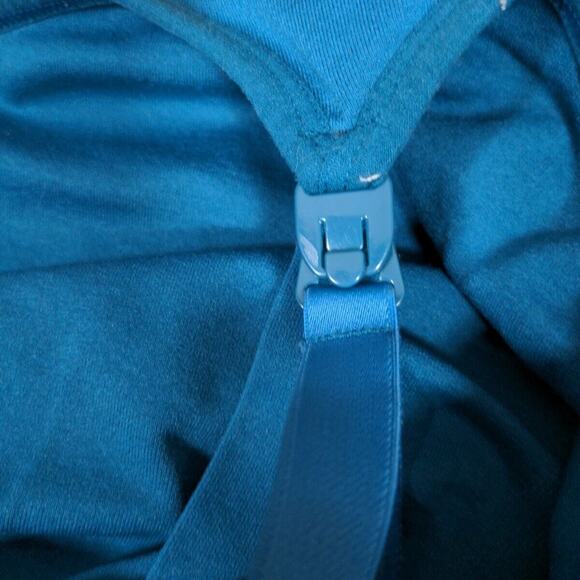 Caramel Cantina Womens Nursing Breastfeeding Comfort Tank XL Green Snap Straps - Picture 6 of 9